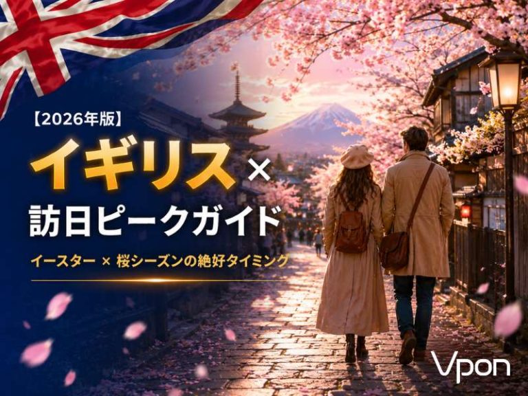 【2026年版】イギリスのインバウンド動向と訪日ピークは？広告タイミングを徹底解説