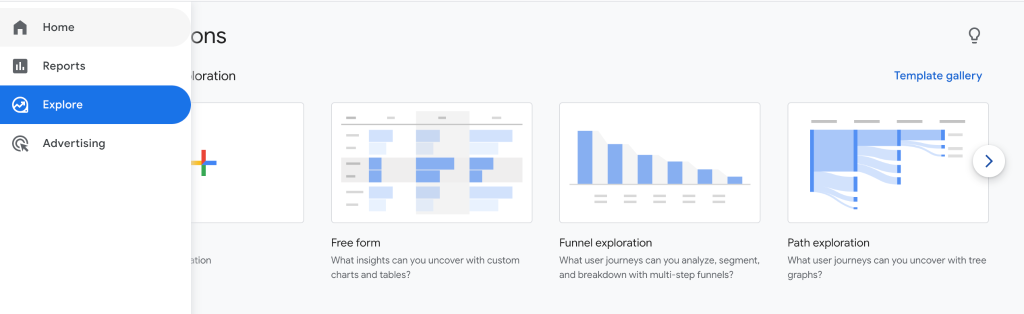 Explorations: “Customize Reports To Your Needs”